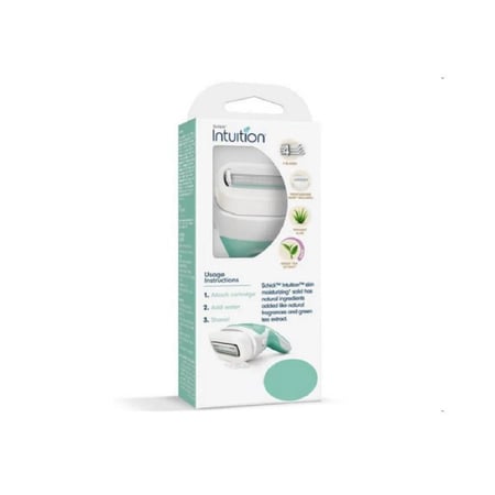 اداة موس الحلاقه والرغوه بالصبار وفيتامين اي من شيك انتيوشن - 2 قطع