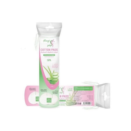 قطن تنظيف المكياج دائري من العرايس - 120 قطعه