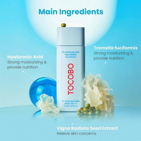 واقي شمس مائي بعامل حماية SPF50 من توكوبو - 50 مل