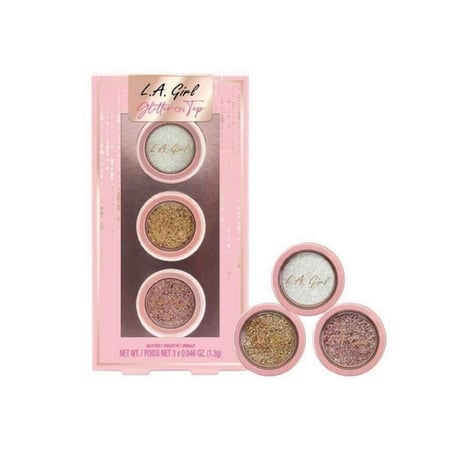 مجموعة جليتر اون توب 3 ظلال من ال اي قيرل- 1.3 غ