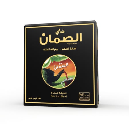 شاي كيني فاخر العلاقي الأسود 100 كيس