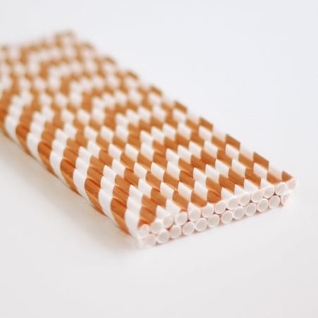 مزازات ورقية تجهيز حفلات مزازات أبيض روز قولد مستلزمات حفلات ثيم حفلة