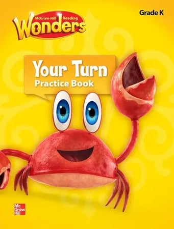 WONDERS YOUR TURN PRACTICE BOOK GRADE KG