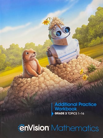 ENVISION MATHEMATICS 2020 ADDITIONAL PRACTICE WORKBOOK GRADE 3