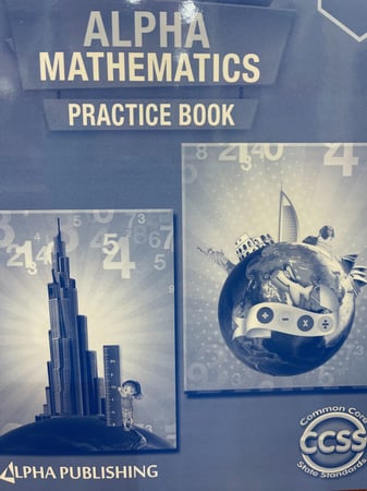 Alpha Math Practice Book G-3