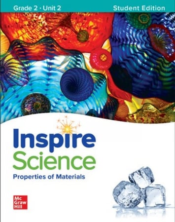 INSPIRE SCIENCE "PROPERTIES OF MATERIALS" UNIT 2 STUDENT EDITION GRADE 2