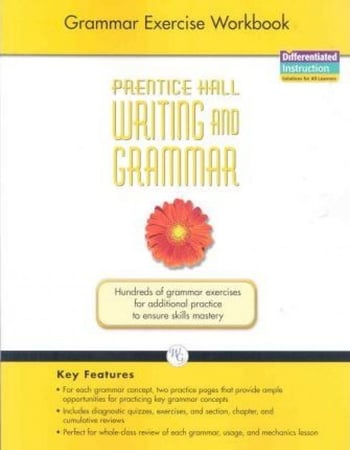 PRENTICE HALL WRITING AND GRAMMAR EXERCISE WORKBOOK