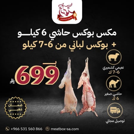 مكس حاشي 6ك + بوكس لباني