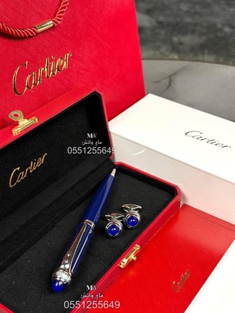 قلم كارتير و كبك سانتوس - Cartier