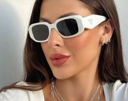 نظارات برادا ابيض
