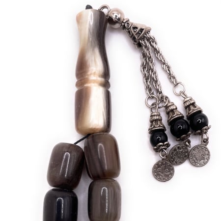 سبحة قرن جاموس - مجوهرات إم إتش إس