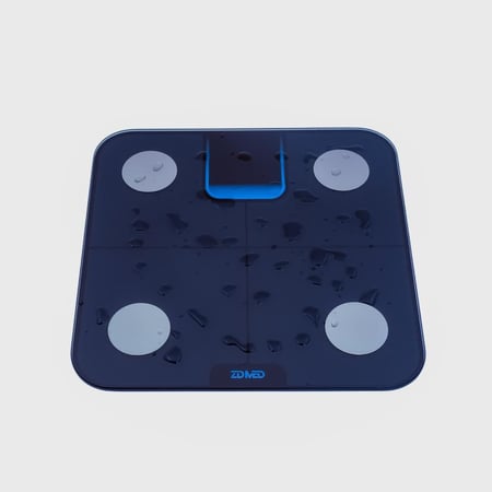 ميزان الكتروني لقياس الوزن والدهون | 25 مؤشر صحي وشاشة LED و بلوتوث 5.4