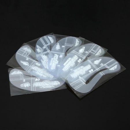 نموذج قالب رسم حواجب