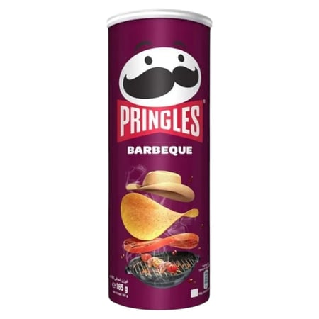 برنجلز كبير رقائق البطاطس نكهات متعددة 165 جم