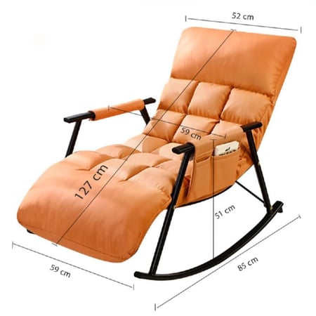 كرسي هزاز قماش