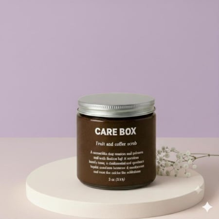 مقشر القهوة بالصبار