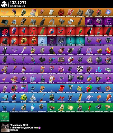 حساب فورت نايت 198 سكن
