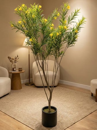 شجرة "أولياندر" الذهبية الفاخرة - ارتفاع 2 متر