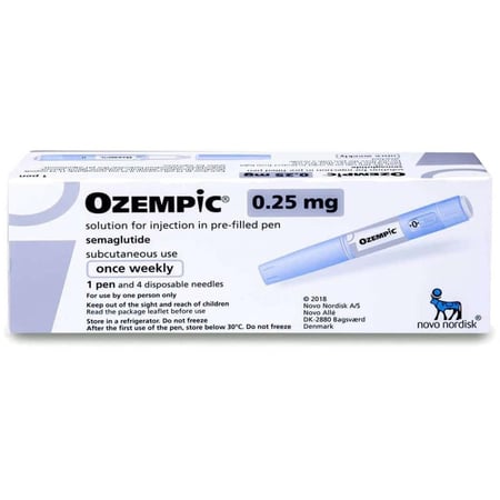 اوزمبيك 0.25 مجم 1 قلم 1.5 مل -  Ozempic 0.25 Mg 1.5 ML PEN