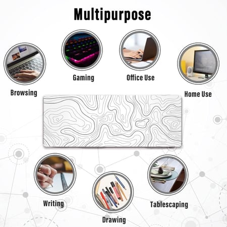 ماوس باد أبيض مخطط كبير