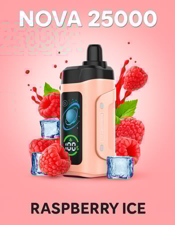 صورة نوفا توت ازرق مع توت 25000 سحبة من متجر القلعة فيب