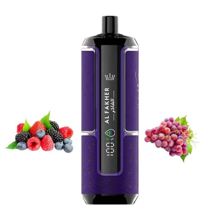 سحبة الفاخر كراون بار شيشة 15000 سحبة - AL FAKHER CROWN BAR 15000 PUFS