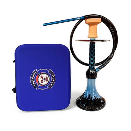 صورة شيشة مستر توم 45 سم مع قاعدة زجاجية وملحقات