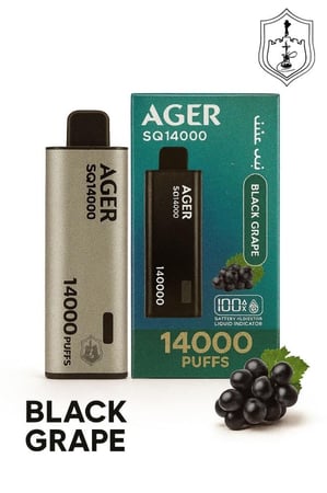 أجهزة سحبة اجير 14000 سحبة بنكهات متعددة AGER 14000 Puffs