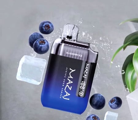 صورة سحبة مزاج انفنيتي 9000 سحبة Mazaj Infinity 9000 Puff بلو بيري ايس