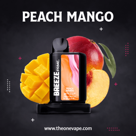 بريز برايم نكهة مانجو خوخ جهاز ديسبوزبل استخدام مرة واحدة
