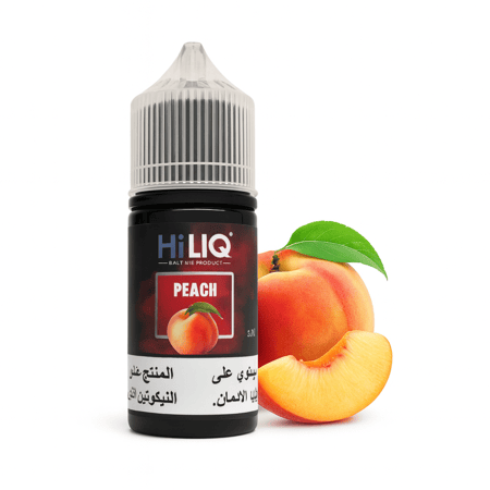صورة نكهة HiLIQ Peach Salt Nic حجم 30ML نيكوتين 30mg و 50mg