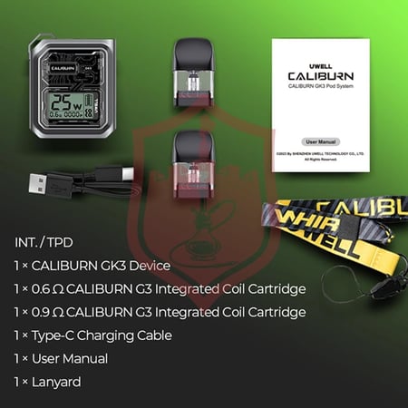 UWELL CALIBURN GK3