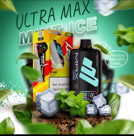 سحبة ناستي ماكس الترا 40 الف NASTY MAX ULTRA 40K نعناع بارد ايس