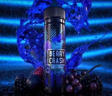 نكهة بيري كراش 60 مل – BERRY CRASH 60ML من سامز فيب