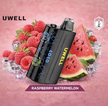 بود يوويل كوكو بار توت العليق بطيخ 30 ألف سحبة نيكوتين 5 mg