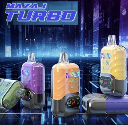 سحبة مزاج تيربو 15000 Mazaj Turbo 15000 Puff