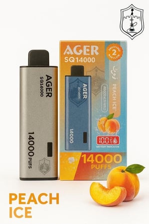 أجهزة سحبة اجير 14000 سحبة بنكهات متعددة AGER 14000 Puffs