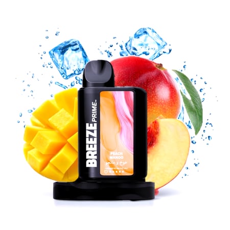 سحبة إلكترونية مانجو آيس Breeze Prime 6000 Puff