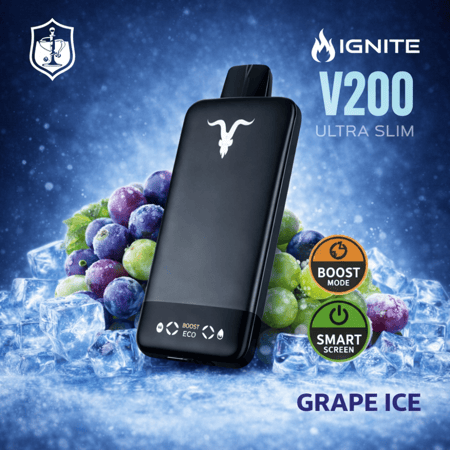 سحبة اجنايت v200 نكهة  عنب ايس 20 الف سلحبة
