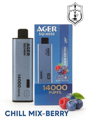 أجهزة سحبة اجير 14000 سحبة بنكهات متعددة AGER 14000 Puffs