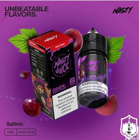 نكهة ناستي عنب سولت 30 مل   Nasty Asap Grape salt 30ml
