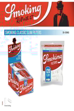 فلاتر دخان سموكنج قطن