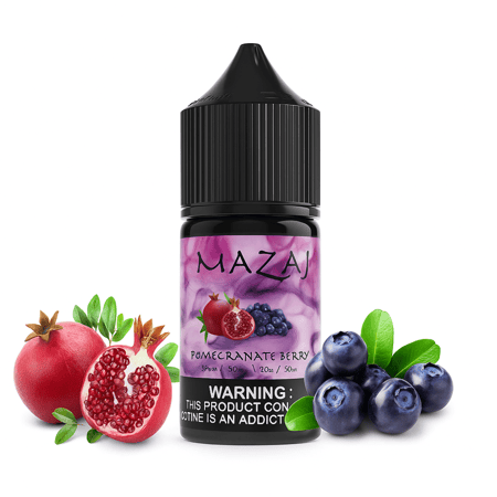 نكهة رمان بيري من مزاج سولت 30 مل – MAZAJ Pomegranate Berry Salt 30ML