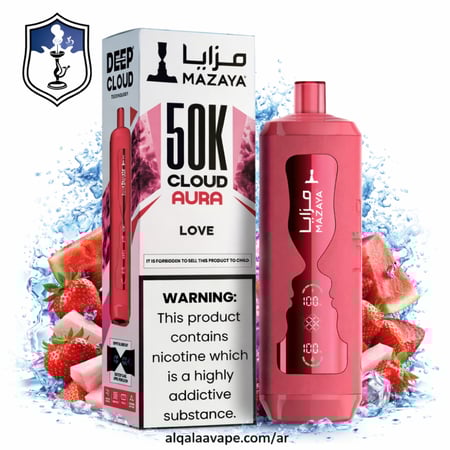 سحبة شيشة مزايا كلاود أورا 50K سحبة لوف