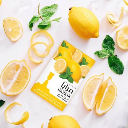 معسل مزايا ليمون نعناع