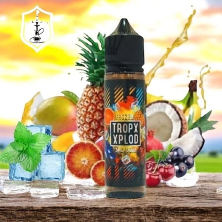 نكهة تروبكس اكسبلود ايس بطعم مكس مكس فواكهة مشكلة ايس 60 مل SAMS VAPE