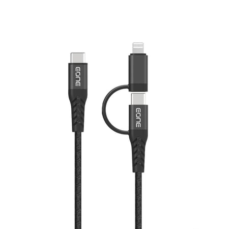 سلك 2 في 1 Type-C و Lightning بقوة 60 واط من EONE