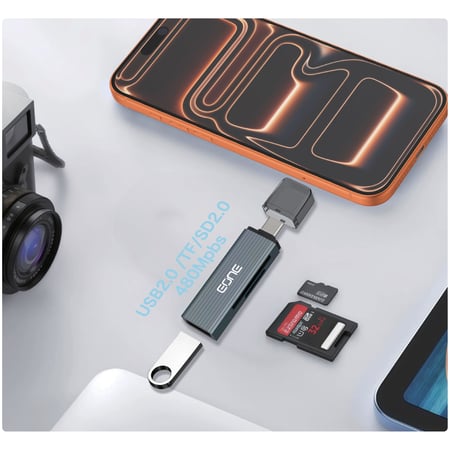 قارئ ذاكرة - ناقل بيانات EONE USB-C