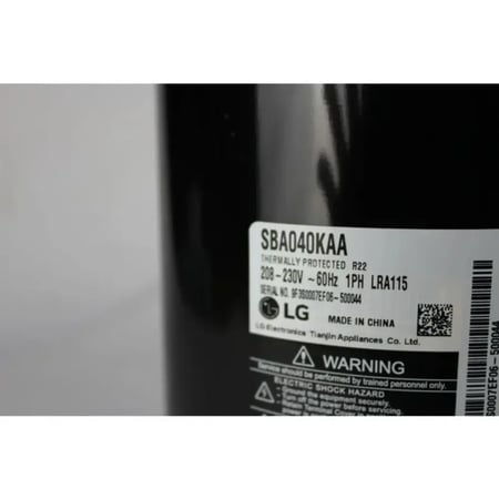 ضاغط التمرير لمكيف ال جي ( كومبريسور- كمبروسر ) - COMPRESSOR  LG - SBA040KAA - SQ036KFA-SQ042KAA