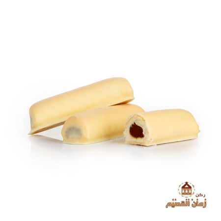 معمول أصابع جالكسي ابيض بالتمر